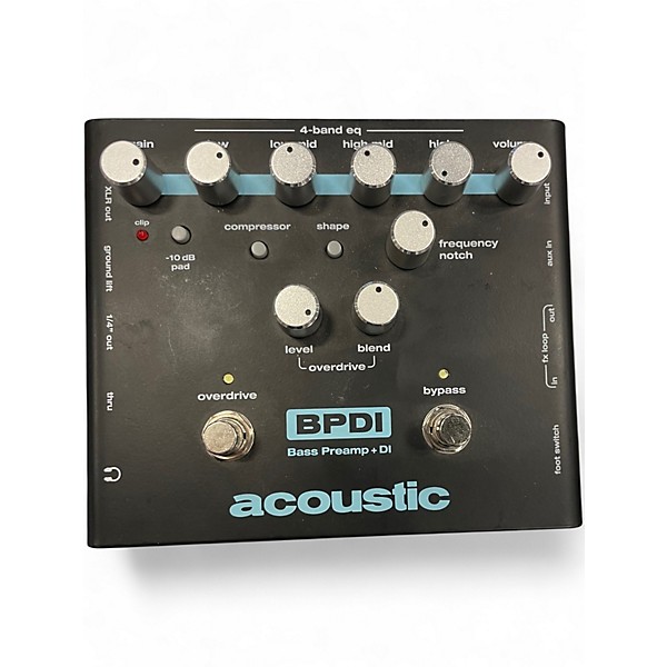 Used Acoustic BPDI Bass Preamp