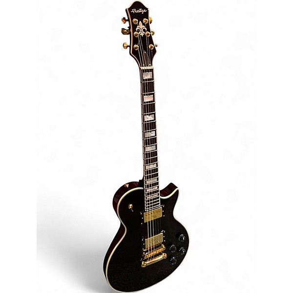 Used Prestige HERITAGE GLOSS BLACK Solid Body Electric Guitar