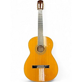 Used Takamine EC128 Natural Classical Acoustic Electric Guitar