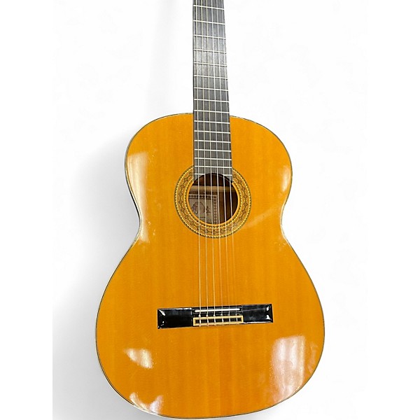 Used Takamine EC128 Natural Classical Acoustic Electric Guitar