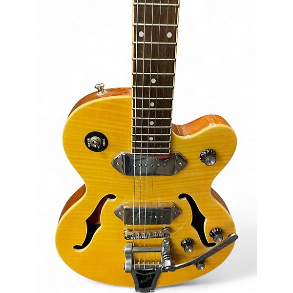 Used Epiphone Wildkat Natural Hollow Body Electric Guitar