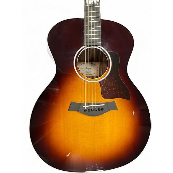 Used Taylor 214e-SB DLX 2 Color Sunburst Acoustic Electric Guitar