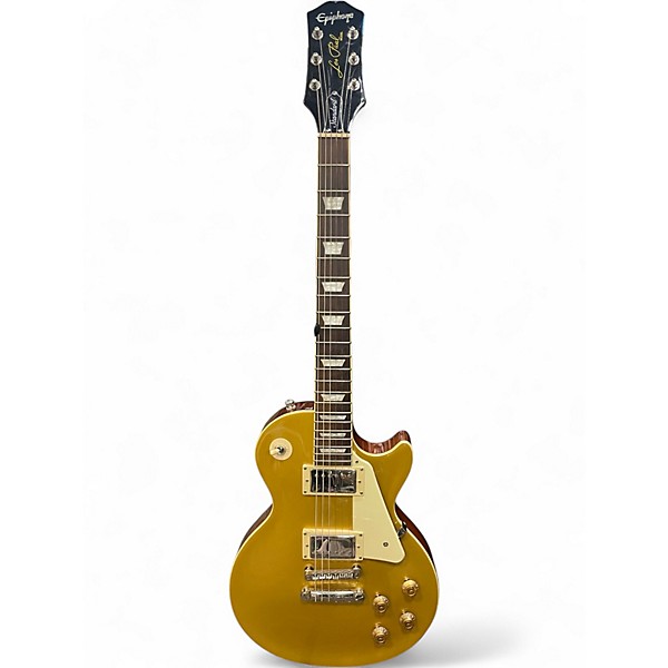 Used Epiphone Les Paul Standard Gold Solid Body Electric Guitar