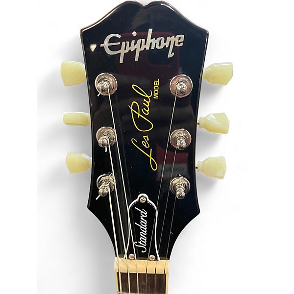 Used Epiphone Les Paul Standard Gold Solid Body Electric Guitar