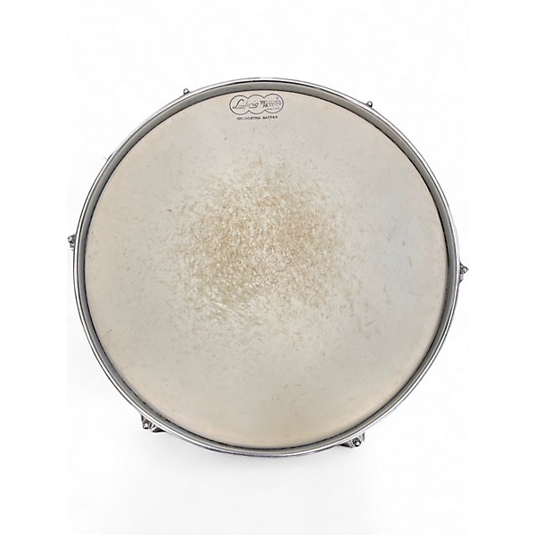 Vintage 1960s Ludwig 14in JAZZ FESTIVAL SNARE Silver Sparkle