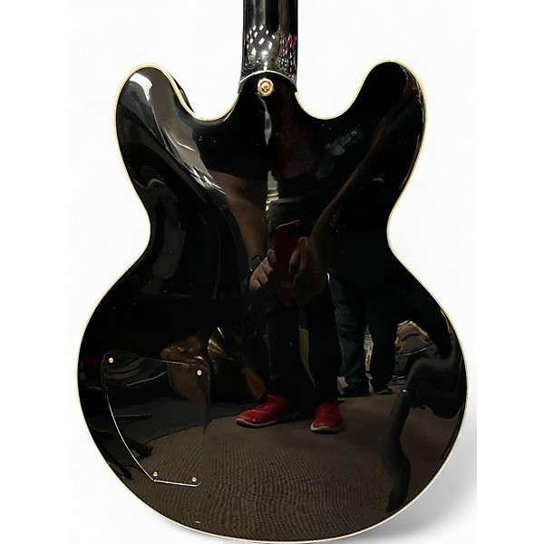 Used Epiphone BB King Lucille Black and Gold Hollow Body Electric Guitar
