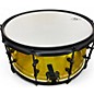 Used SJC Drums 14X6.5 JOSH DUNN TORCH Yellow Drum