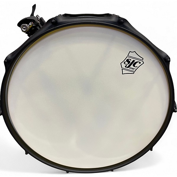 Used SJC Drums 14X6.5 JOSH DUNN TORCH Yellow Drum