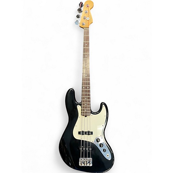 ベース Fender American Standard Jazz Bass Fender American Standard Jazz Bass - Black | Sweetwater
