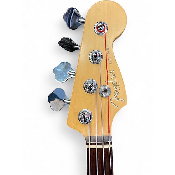 Used 1995 Fender American Standard Jazz Bass Black Electric