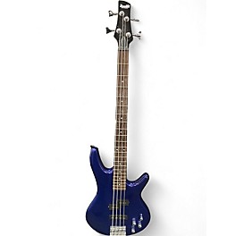 Used Ibanez GSR200 Jewel Blue Electric Bass Guitar