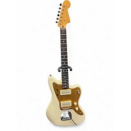 Used Squier J Mascis Jazzmaster Cream Solid Body Electric Guitar