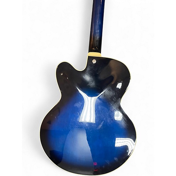 Used Ibanez AF75T Blue Sunburst Hollow Body Electric Guitar