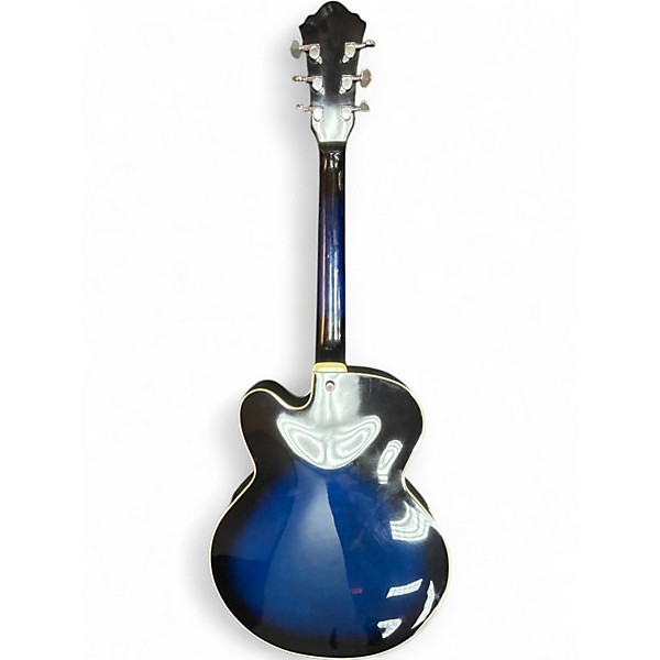 Used Ibanez AF75T Blue Sunburst Hollow Body Electric Guitar