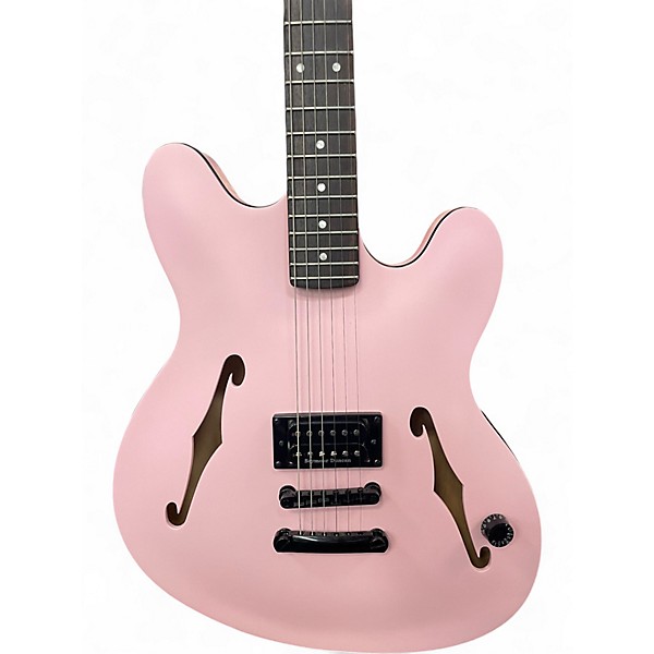 Used Fender TOM DELONGE SIGNATURE STARCASTER SATIN SHELL PINK Hollow Body Electric Guitar