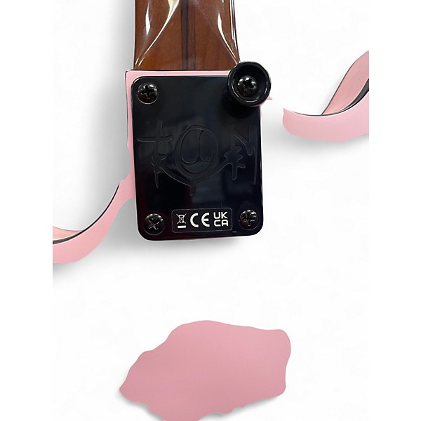 Used Fender TOM DELONGE SIGNATURE STARCASTER SATIN SHELL PINK Hollow Body Electric Guitar