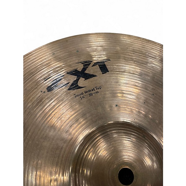 Used Zildjian 14.25in ZXT Rock Hi Hat Top Cymbal