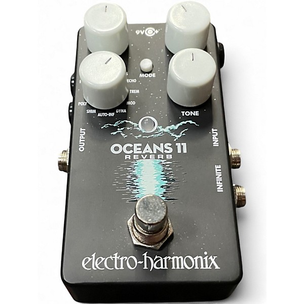 Used Electro-Harmonix Oceans 11 Reverb Effect Pedal | Guitar