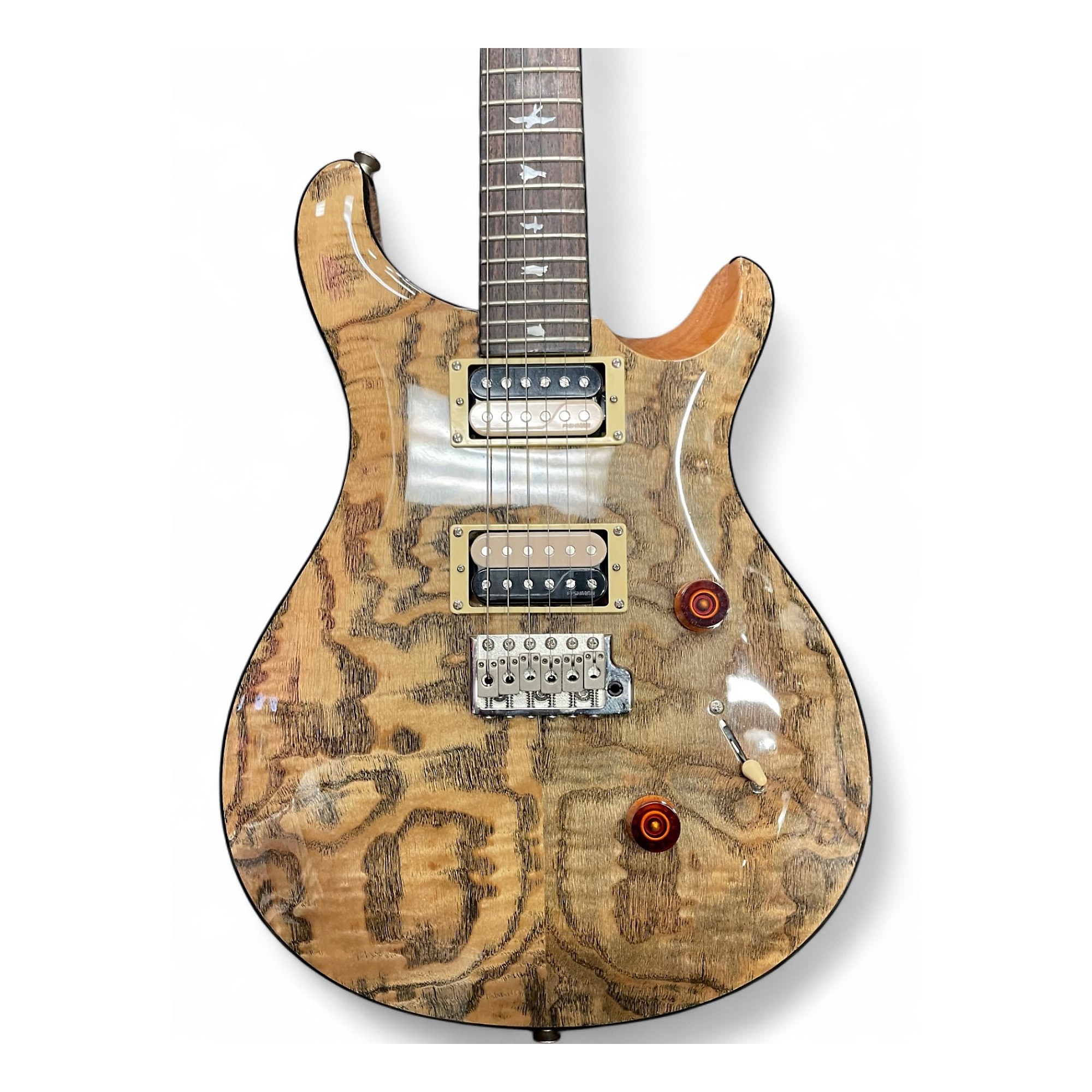 極美品　PRS Custom SE24 Exotic Burled Ash Used PRS SE Custom 24 BURLED ASH Solid Body Electric Guitar