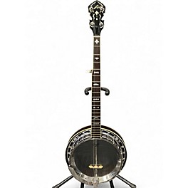 Vintage 1980s Fender leo 5 string banjo Natural Banjo