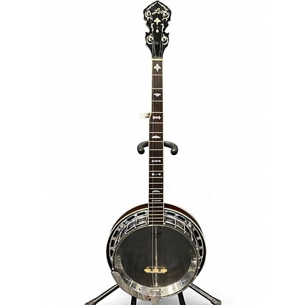 Vintage 1980s Fender leo 5 string banjo Natural Banjo