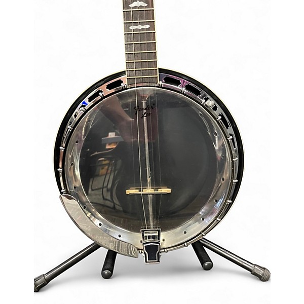Vintage 1980s Fender leo 5 string banjo Natural Banjo