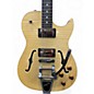 Used Bp Rose MAX135N Natural Hollow Body Electric Guitar
