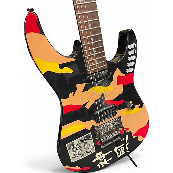 Used ESP LTD GL200K Custom Graphic Solid Body Electric Guitar
