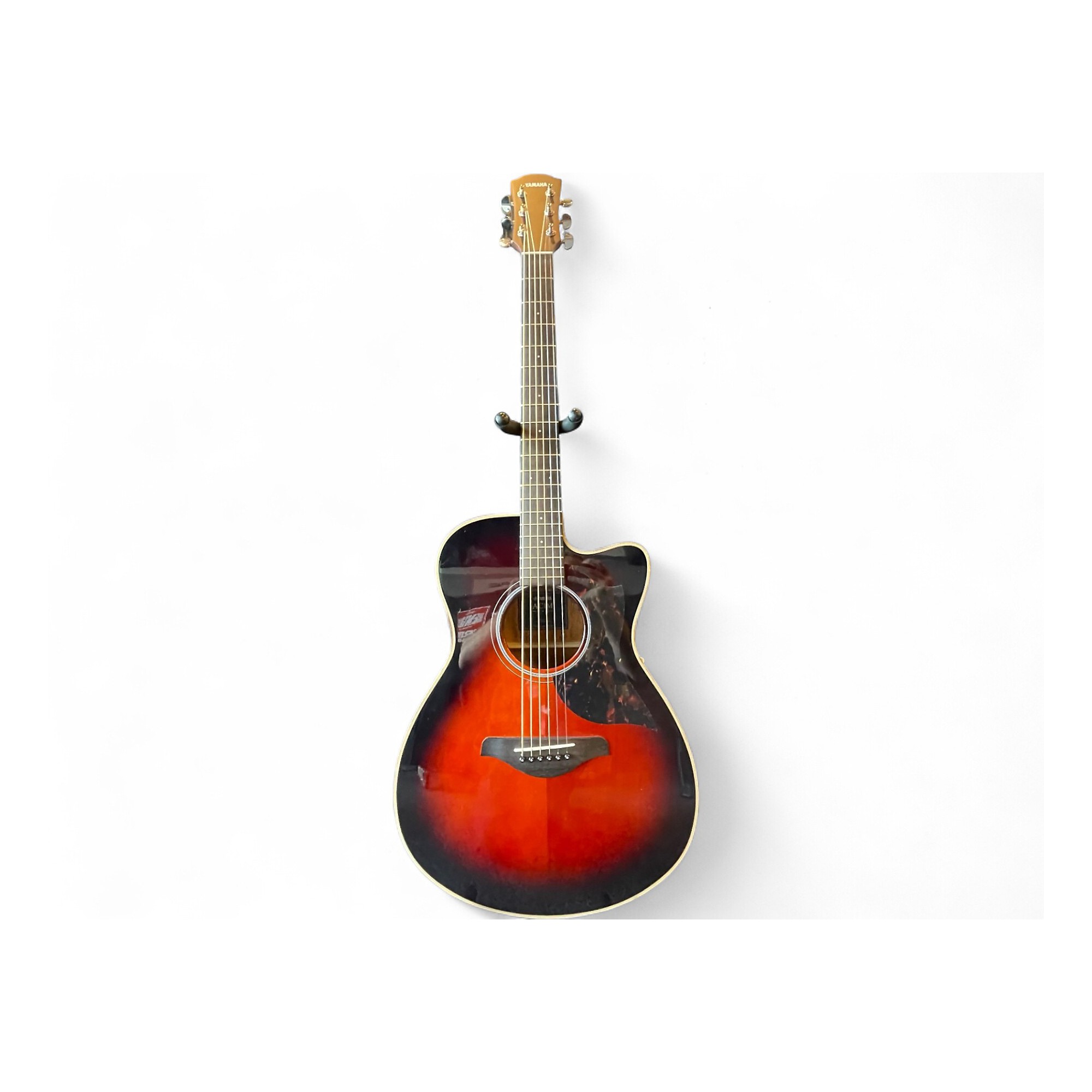 Used Yamaha AC1M 2 Color Sunburst Acoustic Electric Guitar 2
