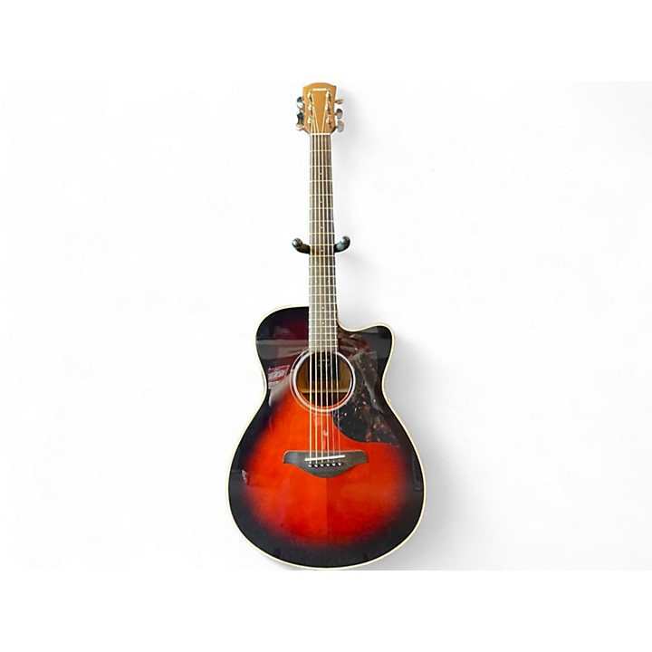 Used Yamaha AC1M 2 Color Sunburst Acoustic Electric Guitar 2