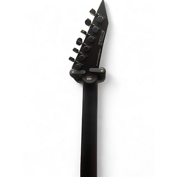 Used ESP LTD MH1000B Flat Black Baritone Guitars