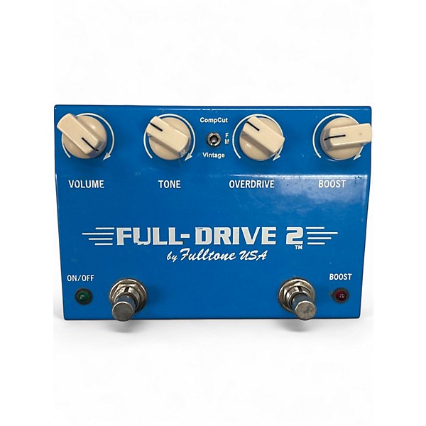 Used Fulltone FD2MOS Fulldrive 2 Mosfet Overdrive Effect Pedal