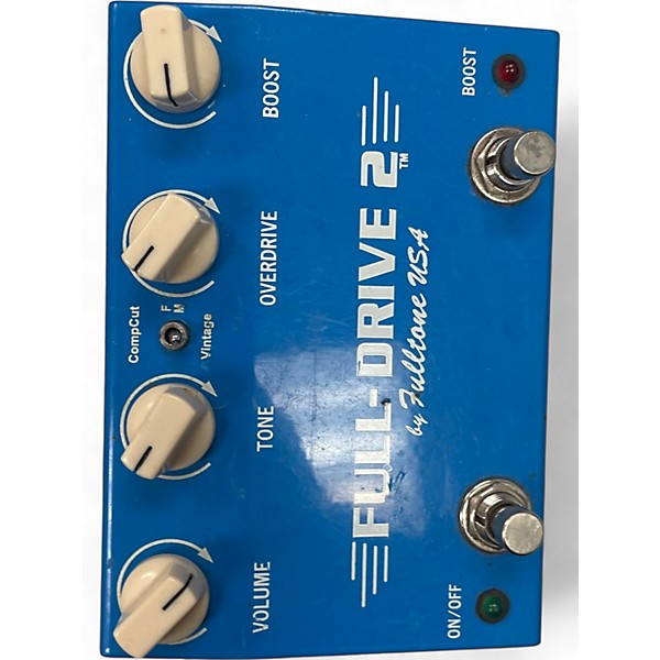 Used Fulltone FD2MOS Fulldrive 2 Mosfet Overdrive Effect Pedal
