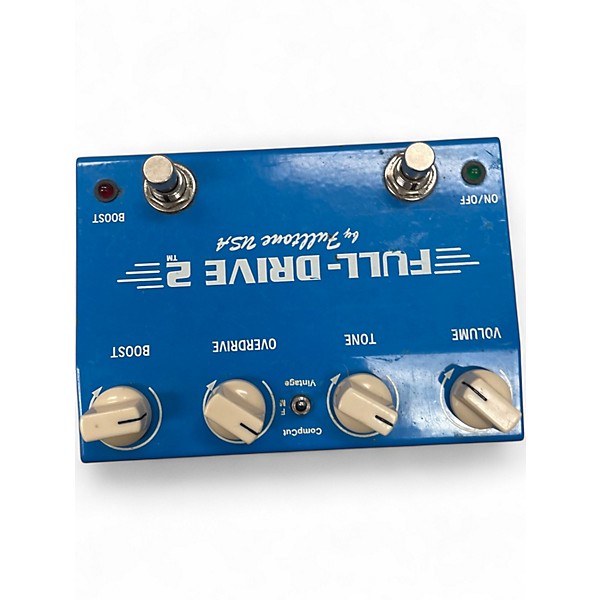 Used Fulltone FD2MOS Fulldrive 2 Mosfet Overdrive Effect Pedal