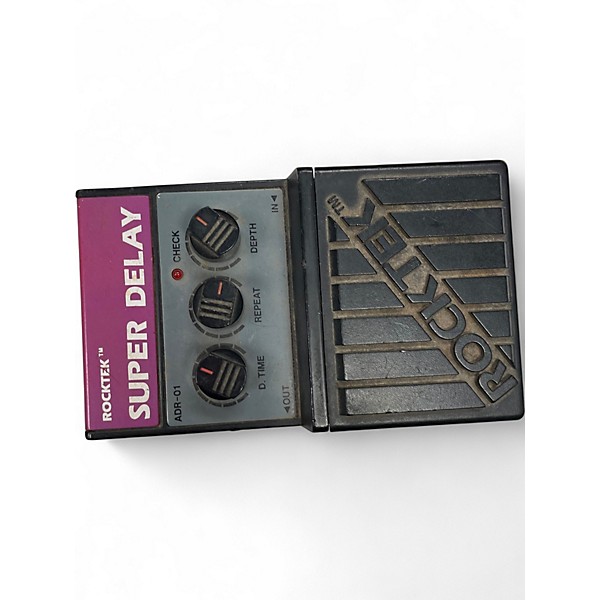 Used Rocktek SUPER DELAY Effect Pedal
