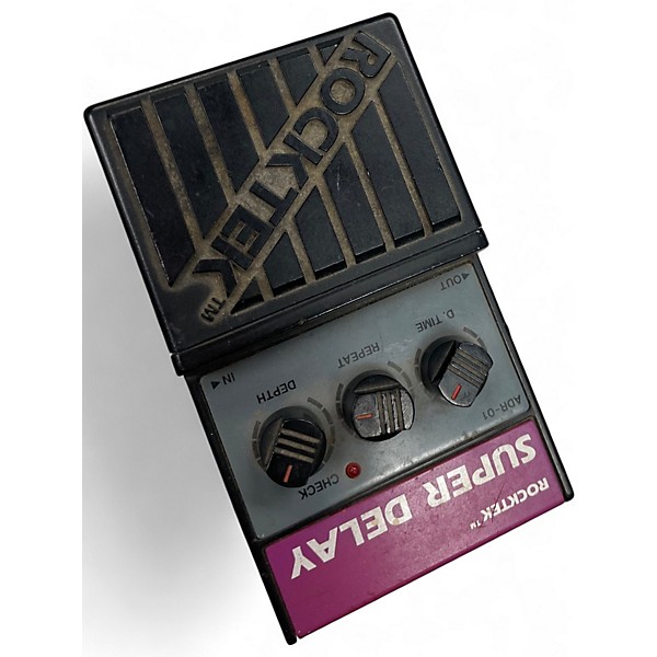 Used Rocktek SUPER DELAY Effect Pedal