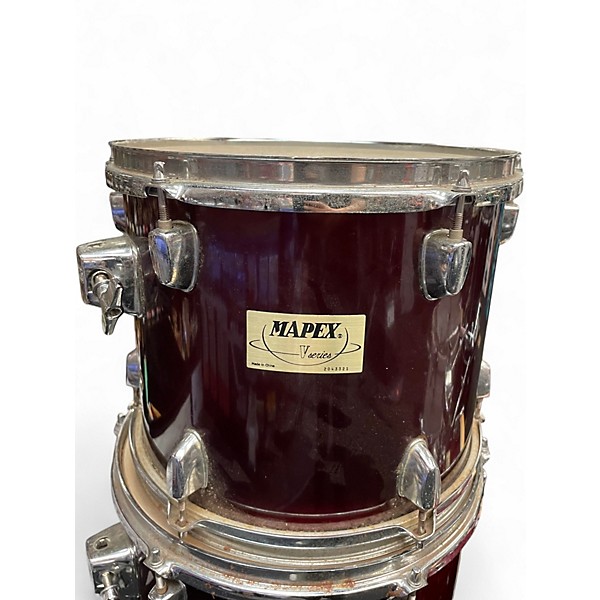 Used Mapex 5 Piece V SERIES Wine Red Drum Kit