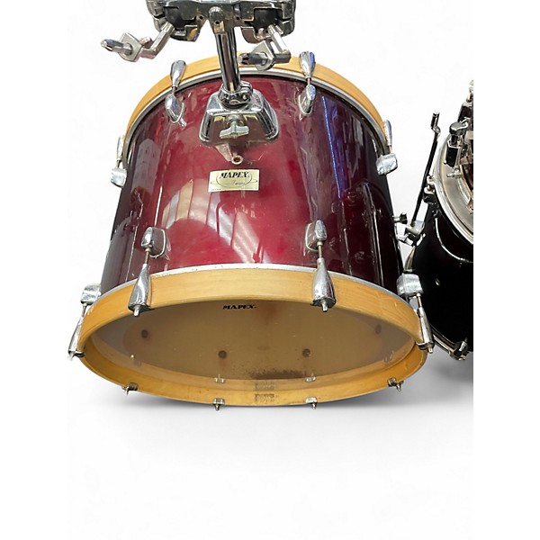 Used Mapex 5 Piece V SERIES Wine Red Drum Kit