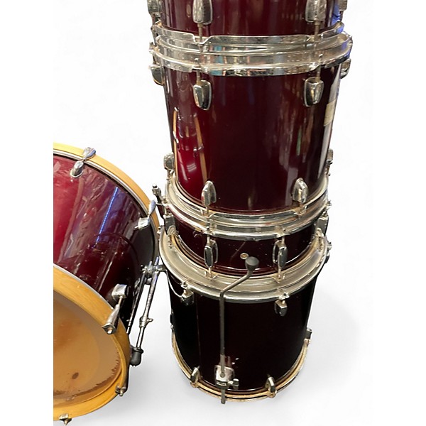 Used Mapex 5 Piece V SERIES Wine Red Drum Kit