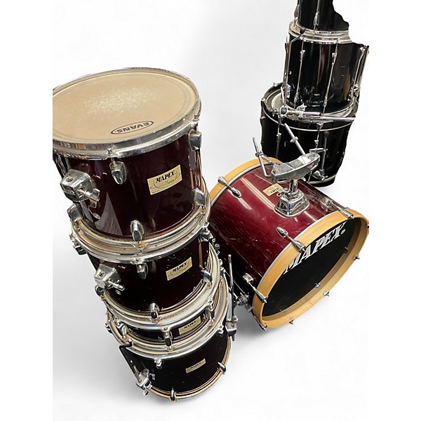 Used Mapex 5 Piece V SERIES Wine Red Drum Kit