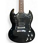 Used Gibson SG Standard Black Solid Body Electric Guitar