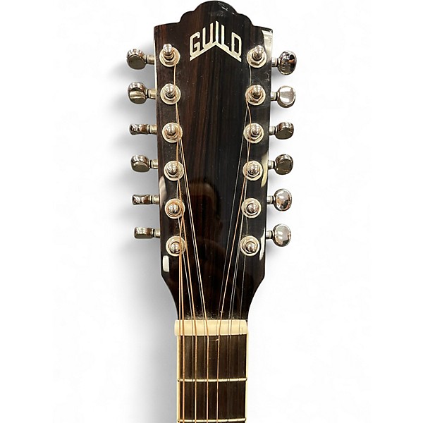 Used Guild D-2612CE Deluxe Antique Sunburst 12 String Acoustic Electric Guitar