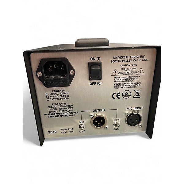 Used 2015 Universal Audio UA-S610 Microphone Preamp
