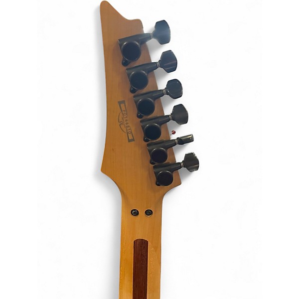 Used 2001 Ibanez RG570 RG Series GREY NICKEL Solid Body Electric Guitar