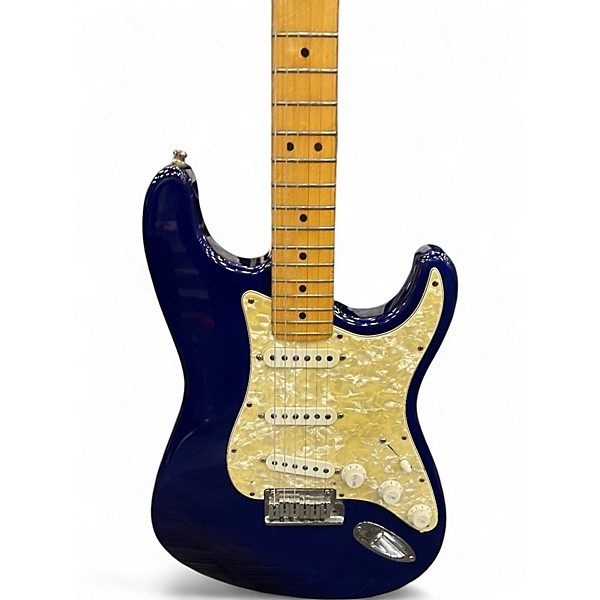 Used Fender Stratacoustic Plus Electron Blue Metallic Acoustic Electric Guitar