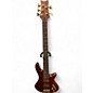 Used Schecter Guitar Research Stilletto Studio 5 Honey Satin Electric Bass Guitar thumbnail