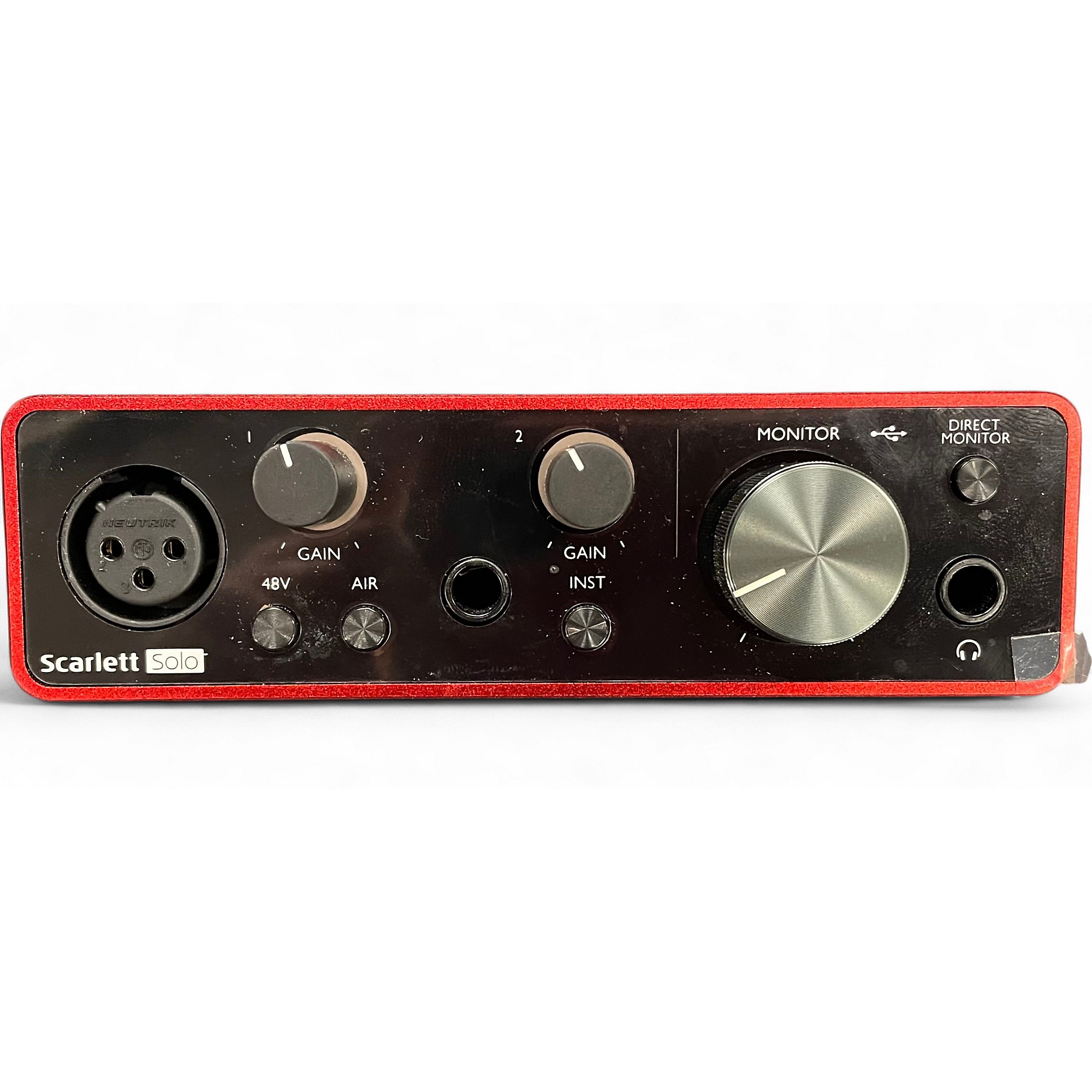 【A0081】 Focusrite Scarlett solo gen3 Used Focusrite Scarlett Solo Gen 3 Audio Interface | Guitar