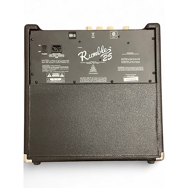 Used Fender Rumble 25 25W 1x10 Bass Combo Amp | Guitar Center