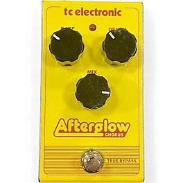 Used TC Electronic Afterglow Chorus Effect Pedal