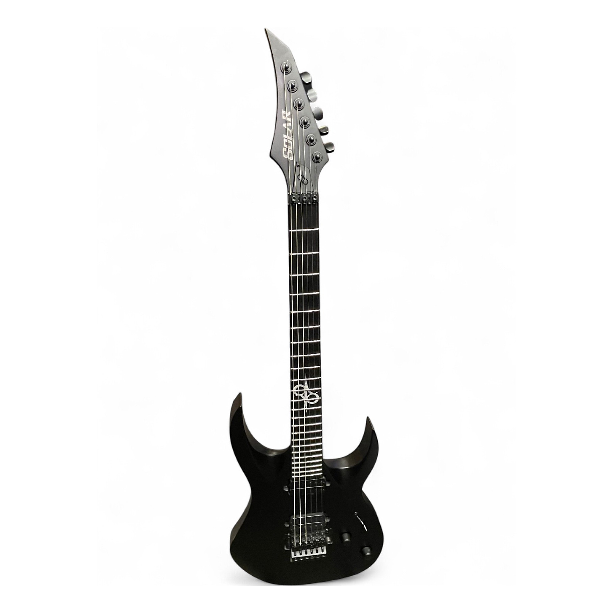 Used Solar Guitars A1.6FRS Black Solid Body Electric Guitar